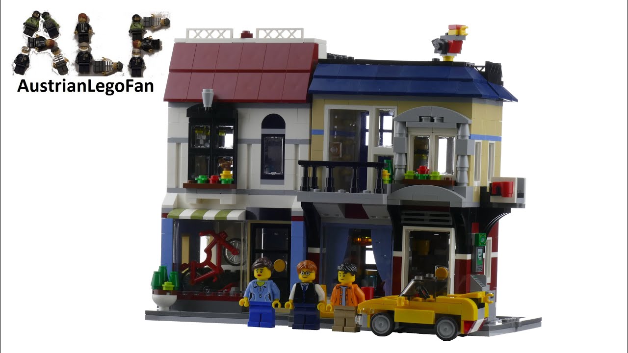 Lego Creator 31026 Bike Shop & Cafe - Lego Speed Build Review