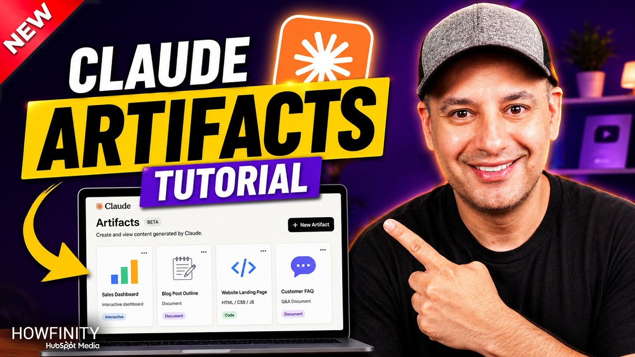 Claude Artifacts Tutorial - Build Apps, Documents, and Dashboards