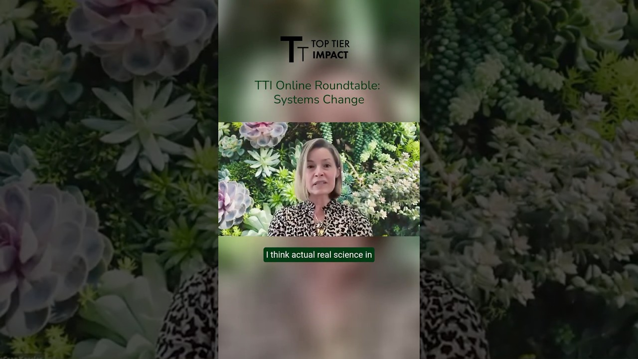 TTI Online Roundtable Systems Change #ImpactInvestment #SystemsChange #TTINetwork #TTIEvents