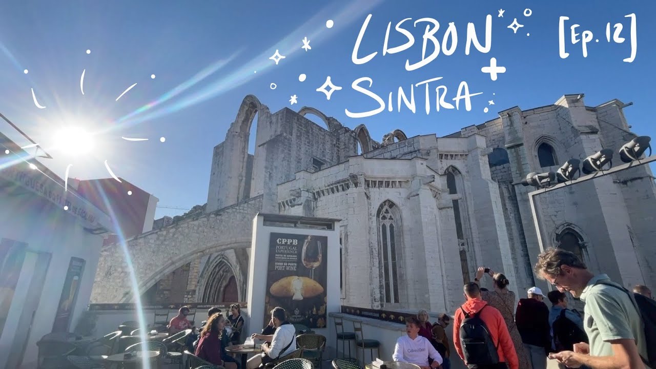 Lisbon + Sintra, Portugal vlog | Bookstores & beaches | Quinta de Regaleira