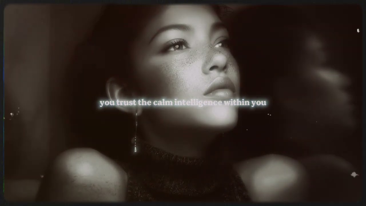 you trust the calm intelligence within you - subliminal (slowed)