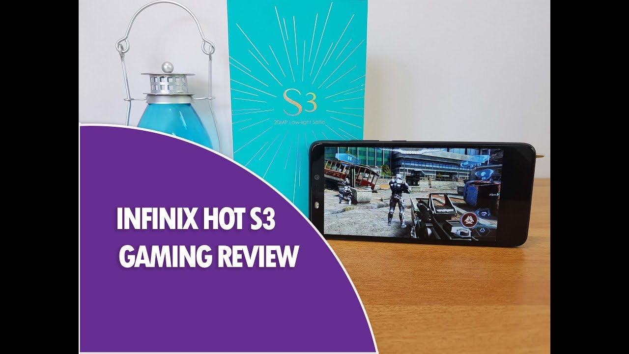 Infinix Hot S3 Gaming Review and Heating Test with Battery Drain