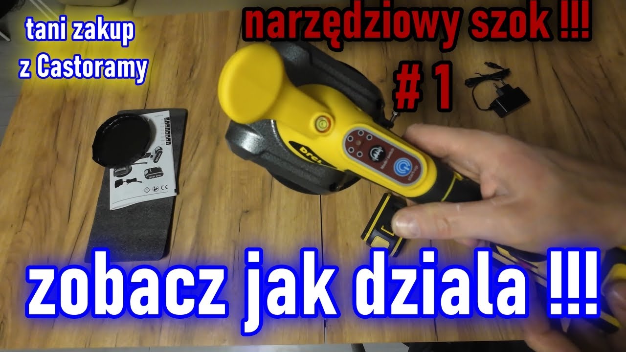 test i prezentacja przyssawki wibracyjnej do płytek, narzędziowy szok #1