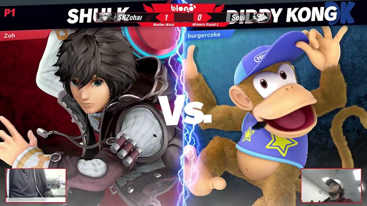 Illinois State Smash Weather Watch | Winners Round 3: SKZohar (Shulk) vs. Soul (Diddy)