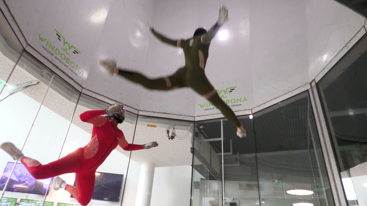 Latanie bez samolotu &ndash; indoor skydiving w Wiedniu!