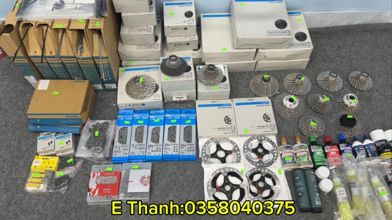 Sên ( Xích), Líp, Dầu Dưỡng Xích, Má Thắng, Đĩa Thắng, Vỏ và Dây Đề, Dây Thắng ( Bao ship toàn quốc)
