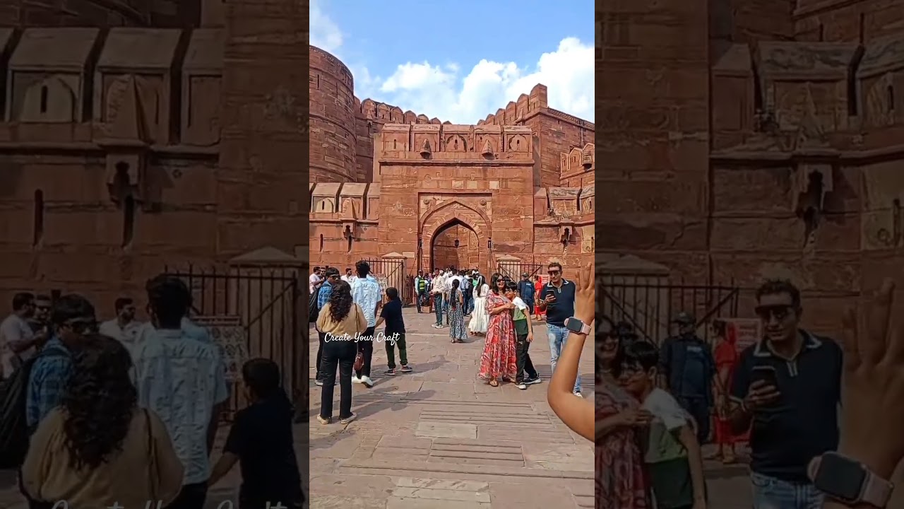 Agra fort | Agra kila | tourist places in agra #agrafort #agra #travel #shorts