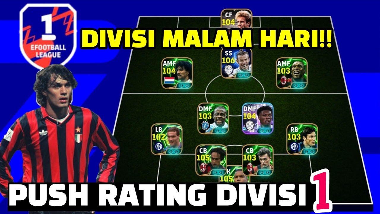 (LIVE) PUSH DIVISI MALAM - SEMENTARA LIVE DISINI !! EFOOTBALL 2026
