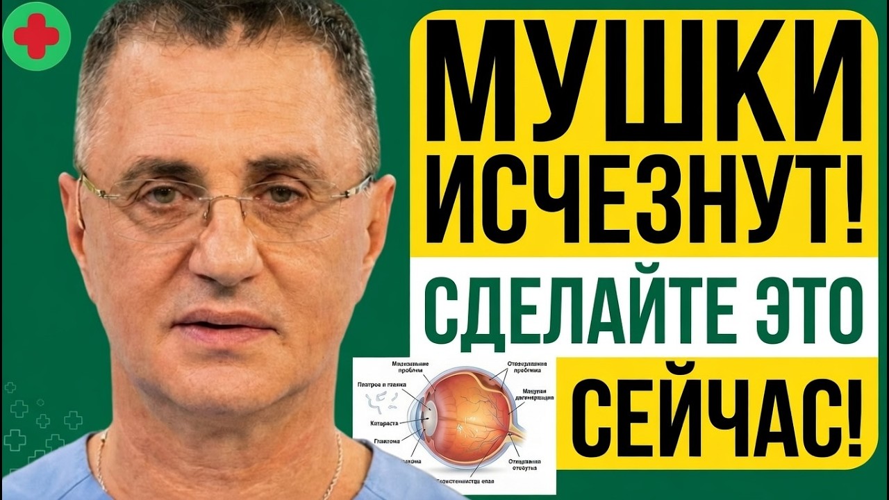 Если видите мушки в глазах — сделайте это немедленно! Доктор Александр