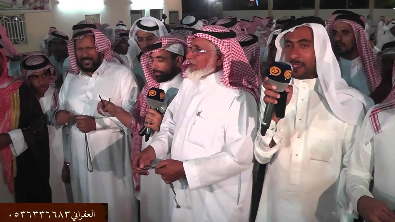 حفل الشاعر ثابت البقيلي السلمي بمناسبة زواج ابنه فيصل الجزء الثاني