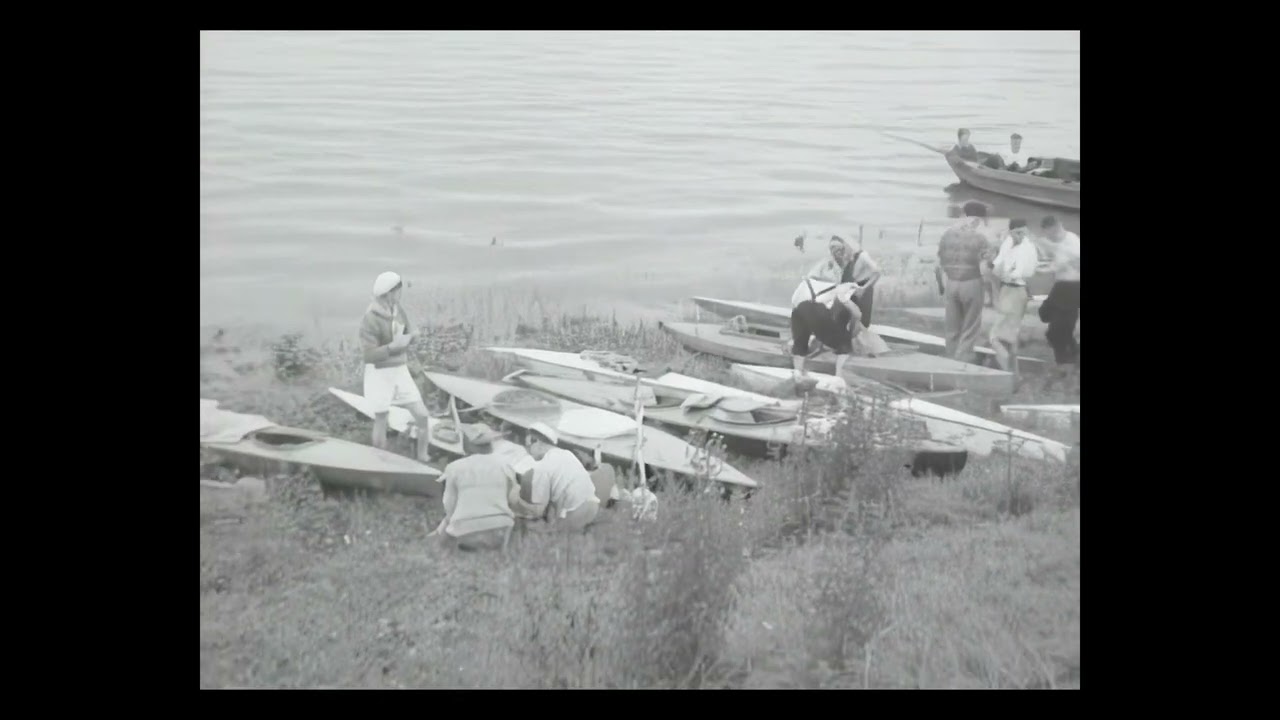 Internationale Kanotocht Dwars door Nederland. Polygoon Journaal 1948. 4K.