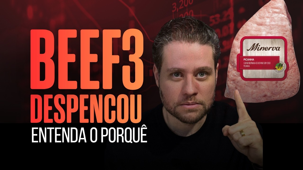 BEEF3 despencou! O que o fluxo e o mercado de op&ccedil;&otilde;es revelaram