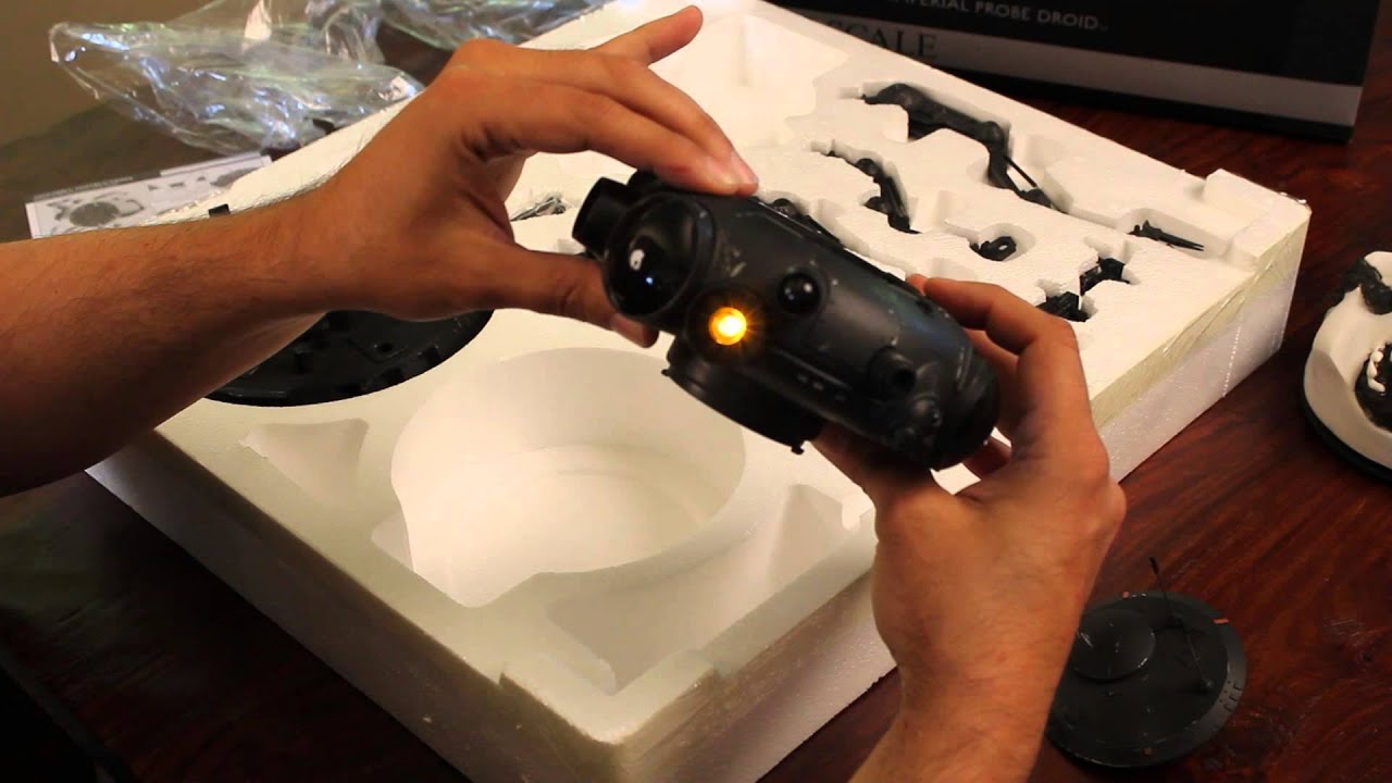 Timewalker Unboxing: Sideshow Imperial Probe Droid