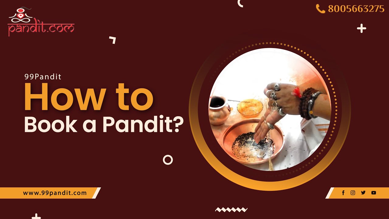 How To Book A Online Pandit | 99pandit.com | Bangalore