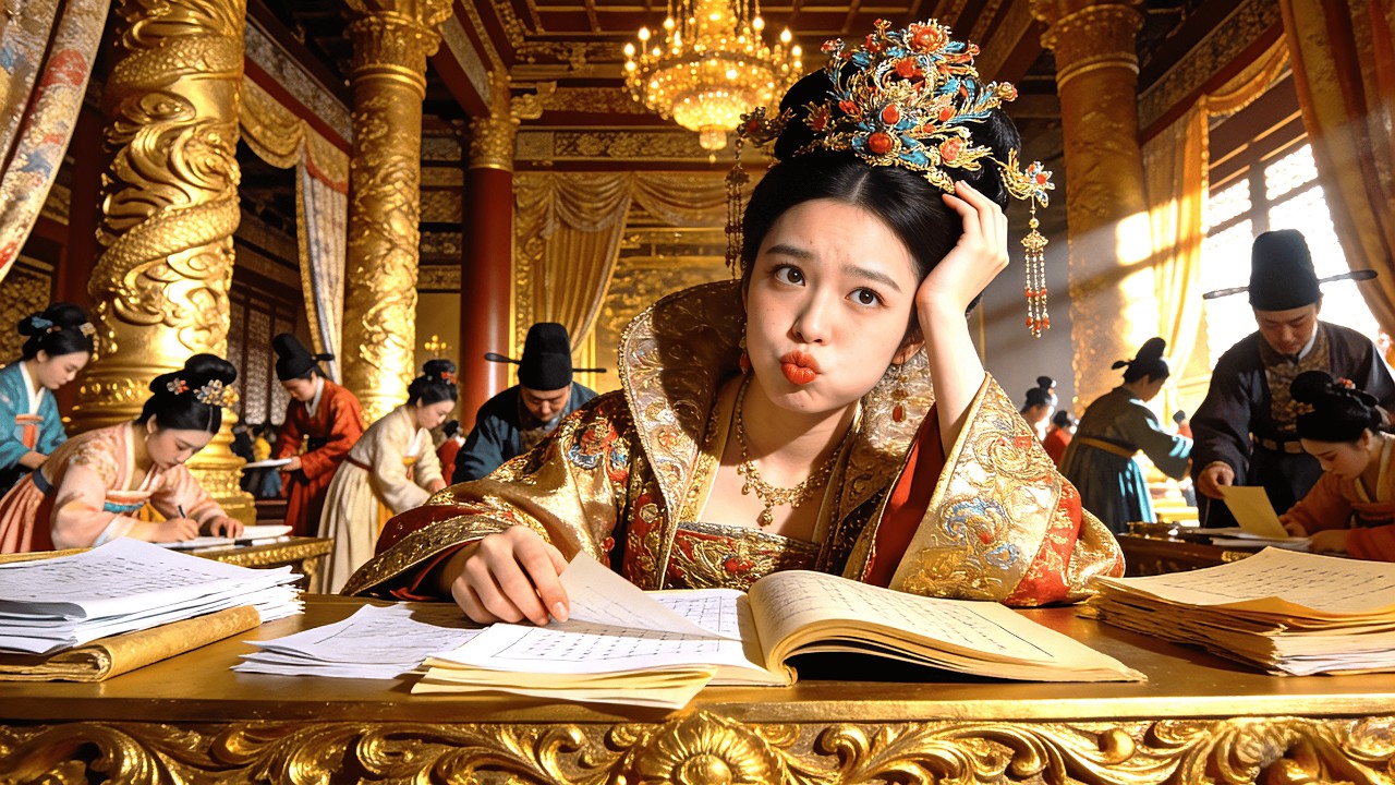 太后💥小皇帝が政務をサボる⁉ 彼女が手を伸ばして王朝を掌握⚡全員服従、人生絶頂開始！🌟