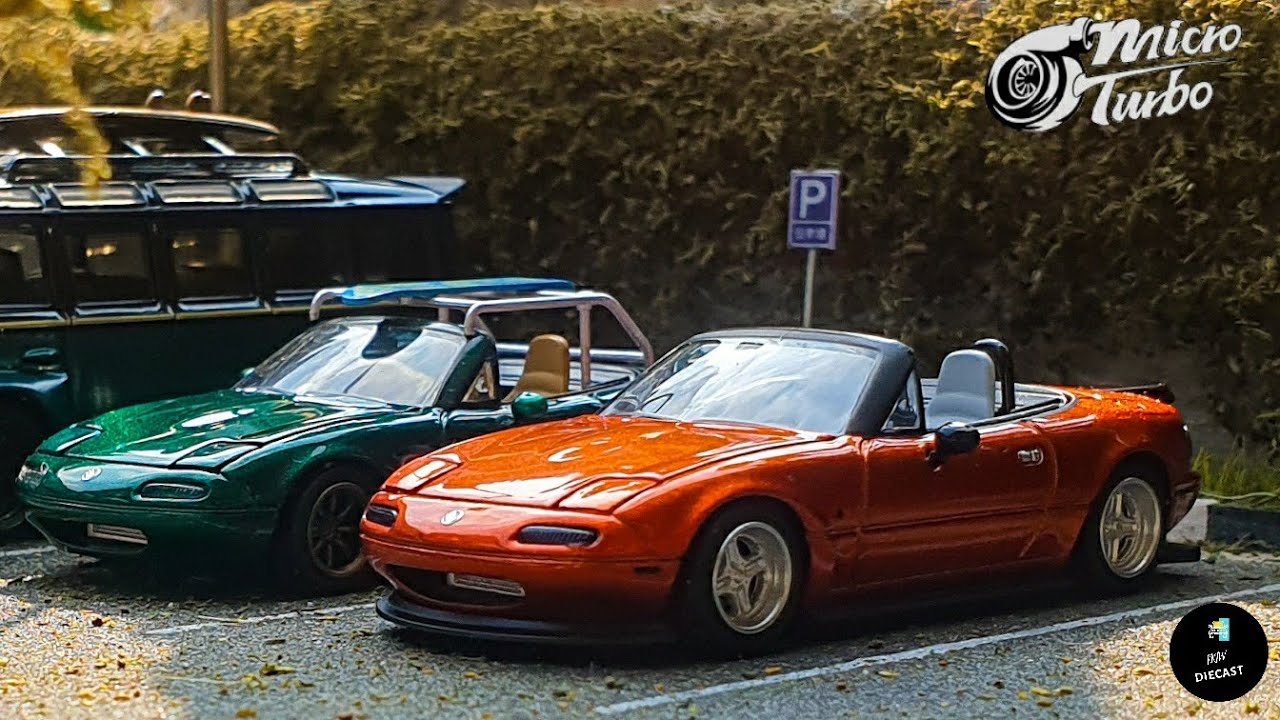 Eunos Roadster / Mazda Miata MX-5 NA Customized Version by Micro Turbo | UNBOXING and REVIEW