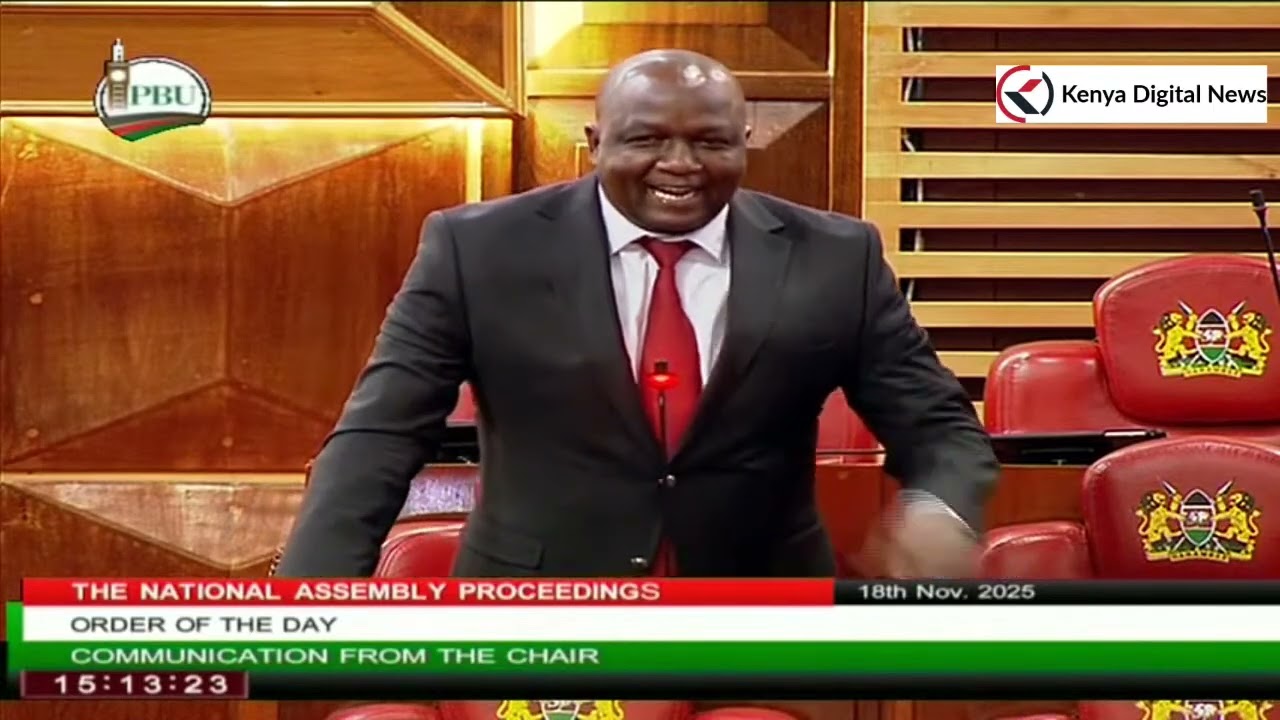 You will not know if he is the Chief Sergeant-at-Arms, MP Lesuuda Naisula Praises Lekulo