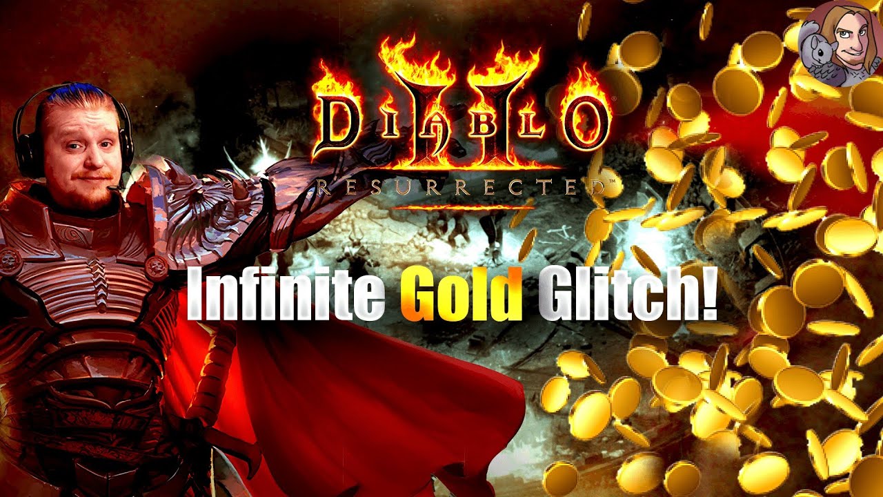 Diablo II Resurrected - Infinite Gold Glitch (Super Easy)