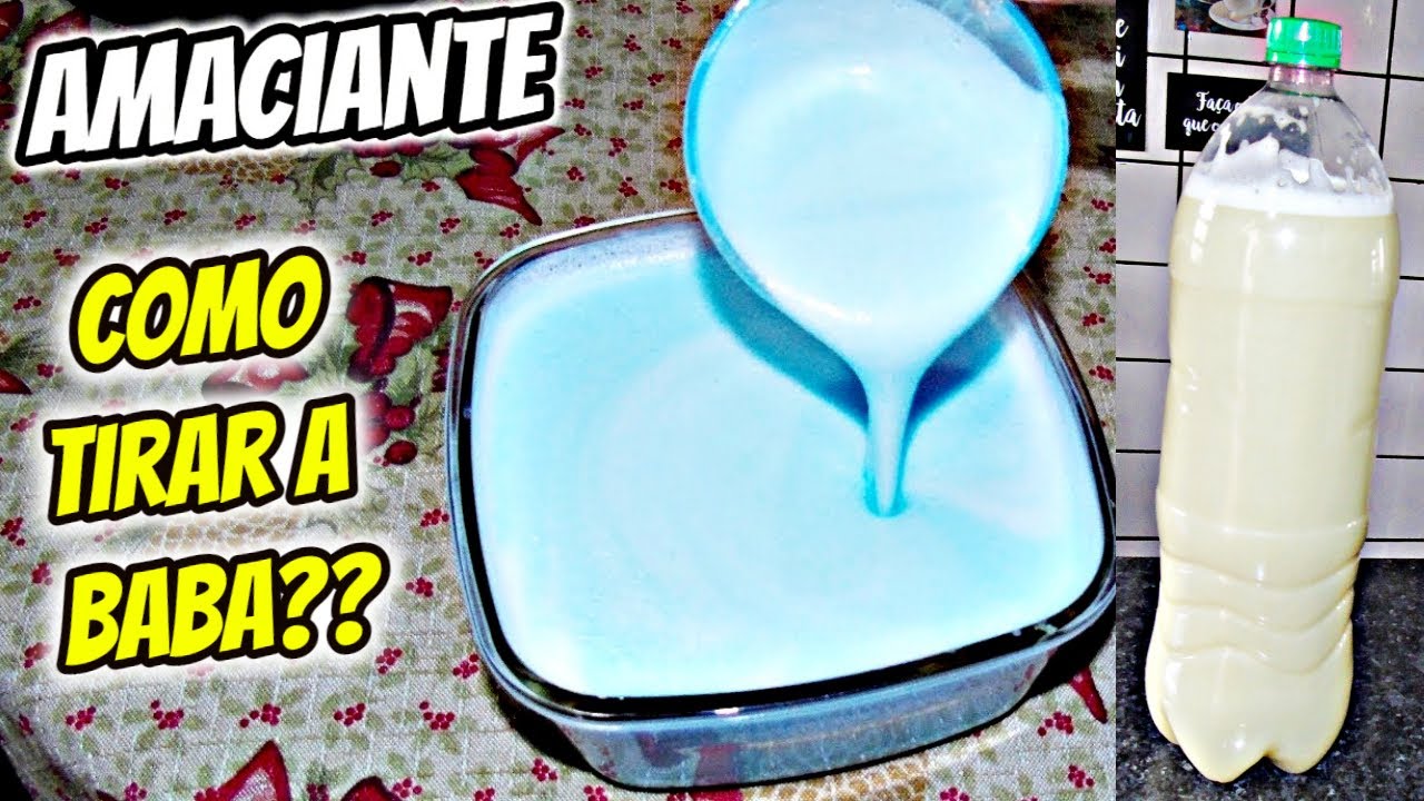 COMO CONSERTAR AMACIANTE E SABÃO QUE FICOU BABENTO COM APENAS 2 INGREDIENTES QUE VOCÊ TEM EM CASA