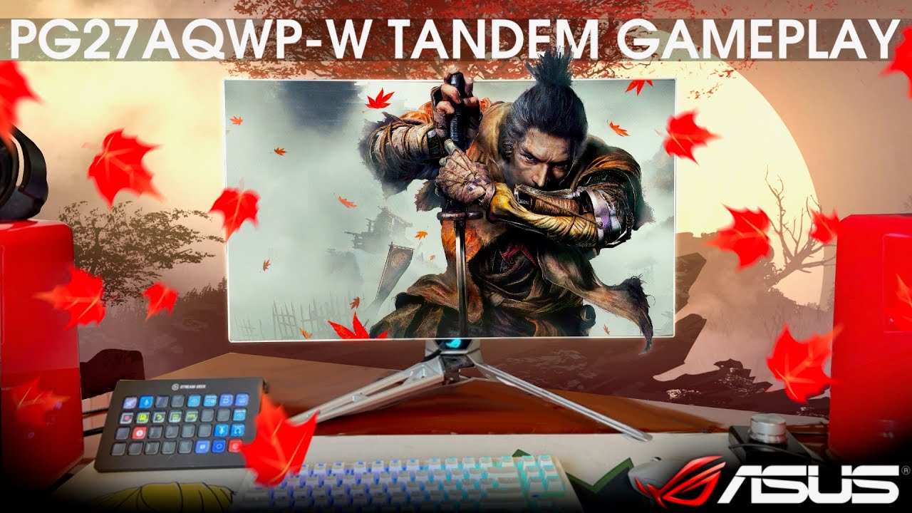 PG27AQWP-W | Двойной глянцевый OLED-телевизор с истинно черным экраном | Sekiro: Shadows Die Twice