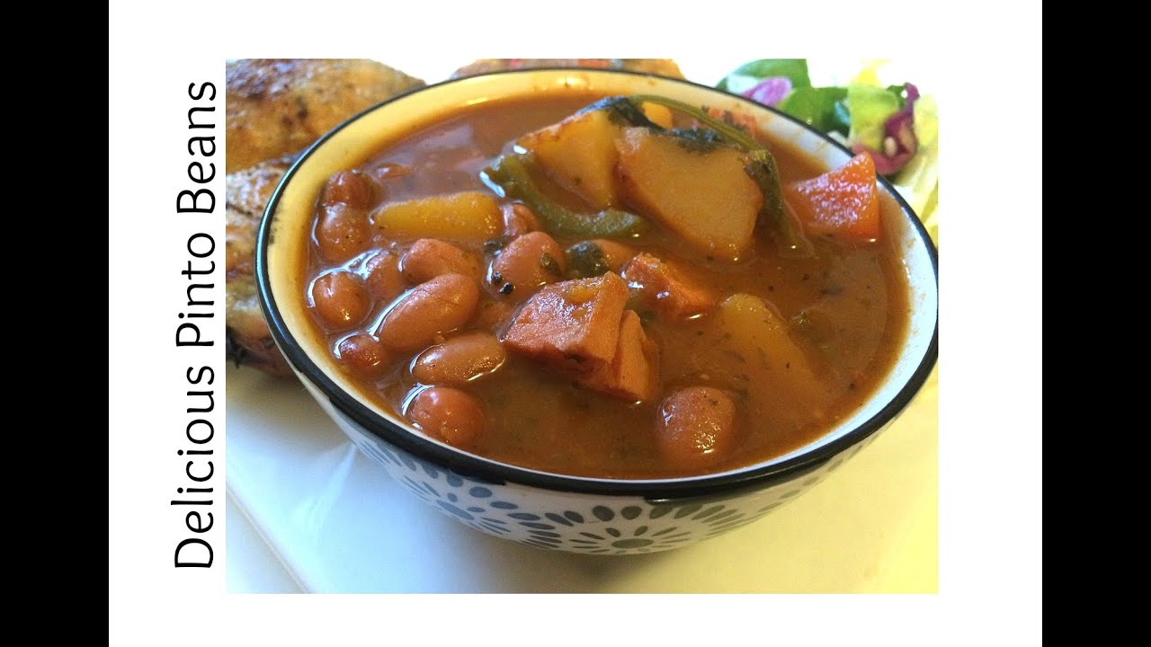 🇵🇷 Pinto Beans From A Can (Habichuelas Pintos) FROM START TO FINISH... VERY DETAILED 🇵🇷
