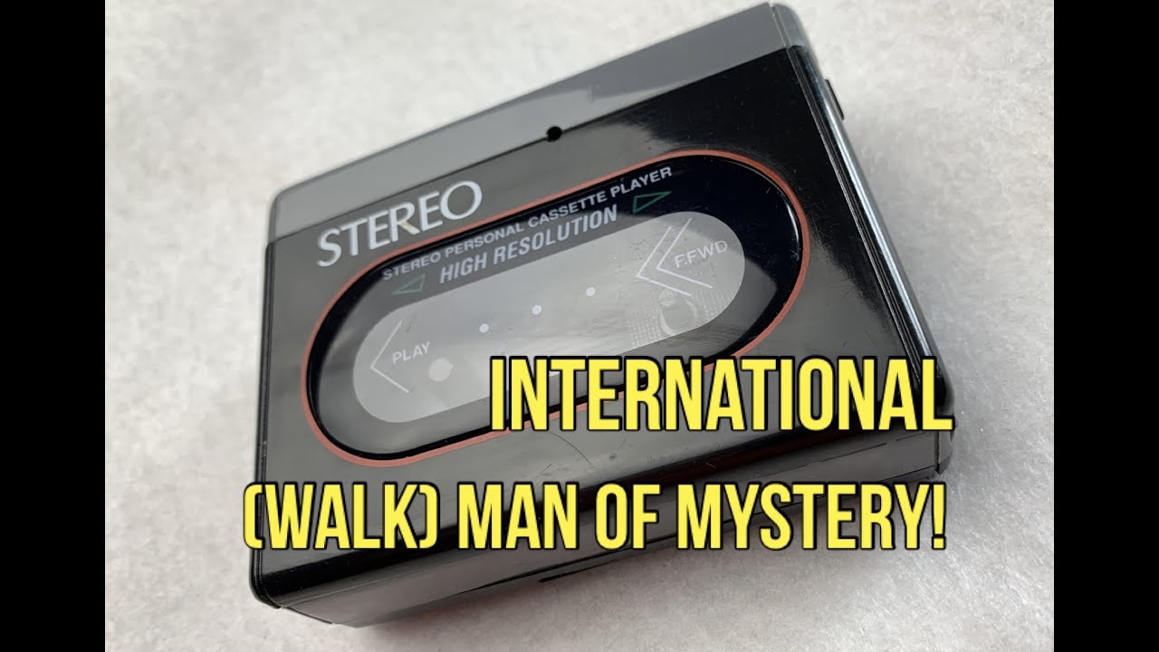 International 'Mystery' Personal Stereo Cassette Teardown, Belt Change & Service. Walkman Repair.