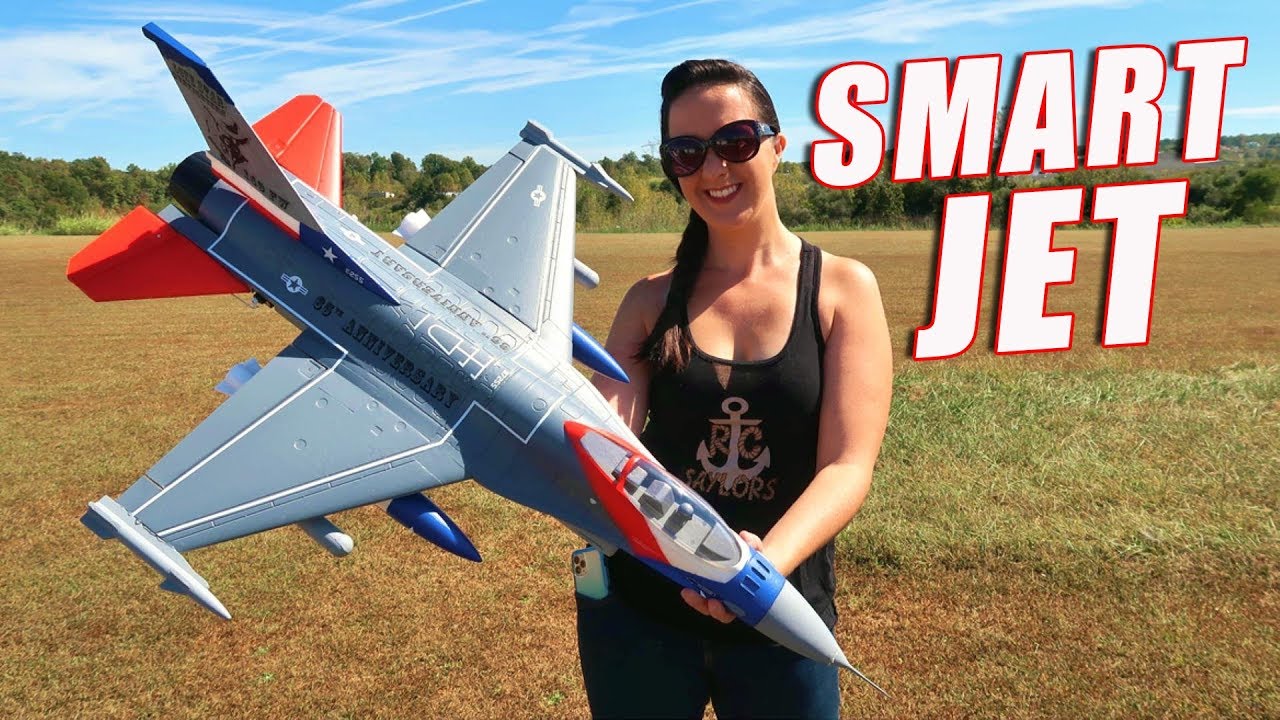 F-16 Falcon RC Fighter Jet - Beginner Easy to Fly EDF Jet - TheRcSaylors