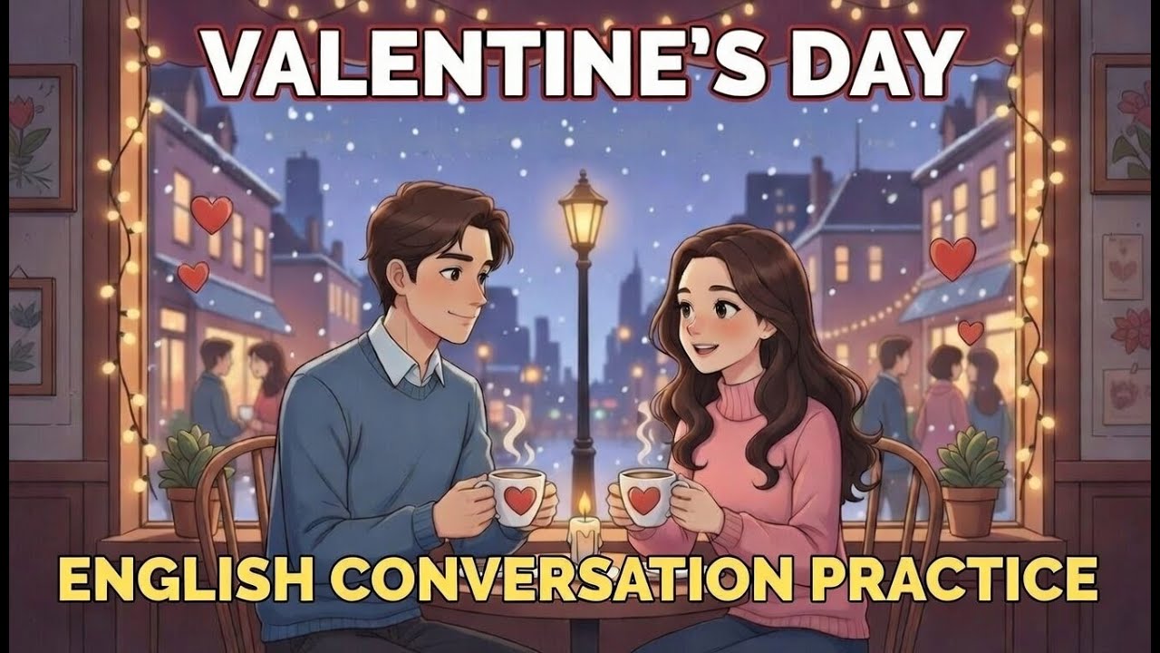 English Listening and Speaking Practice | Romantic Conversations for Beginners