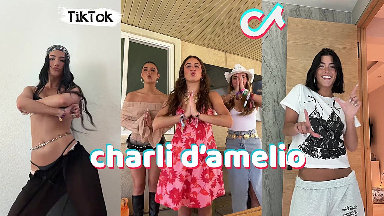 Charli D’amelio New TikTok Dances Compilation April 2024