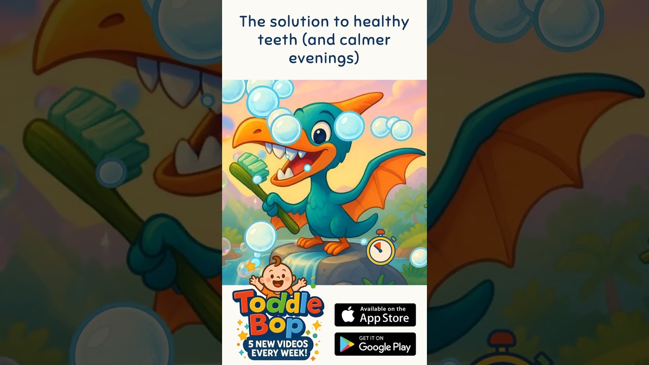 Brush Your Teeth Like A Pterodactyl | Parent-Led Timer