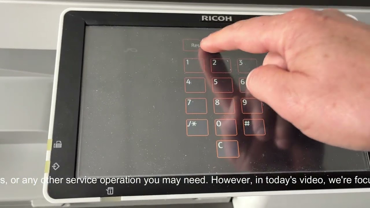 SC 544 SC541 error reset Ricoh printer MP C2004 C5504 C4504 mp402 Printer repair Fuser error
