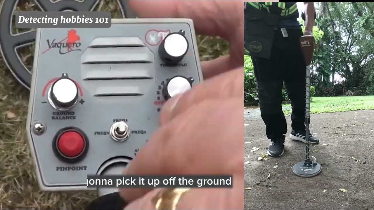 Ground Balancing Testing Tesoro Vaquero #Detectinghobbies101 #metaldetectorist #hobbies #detecting