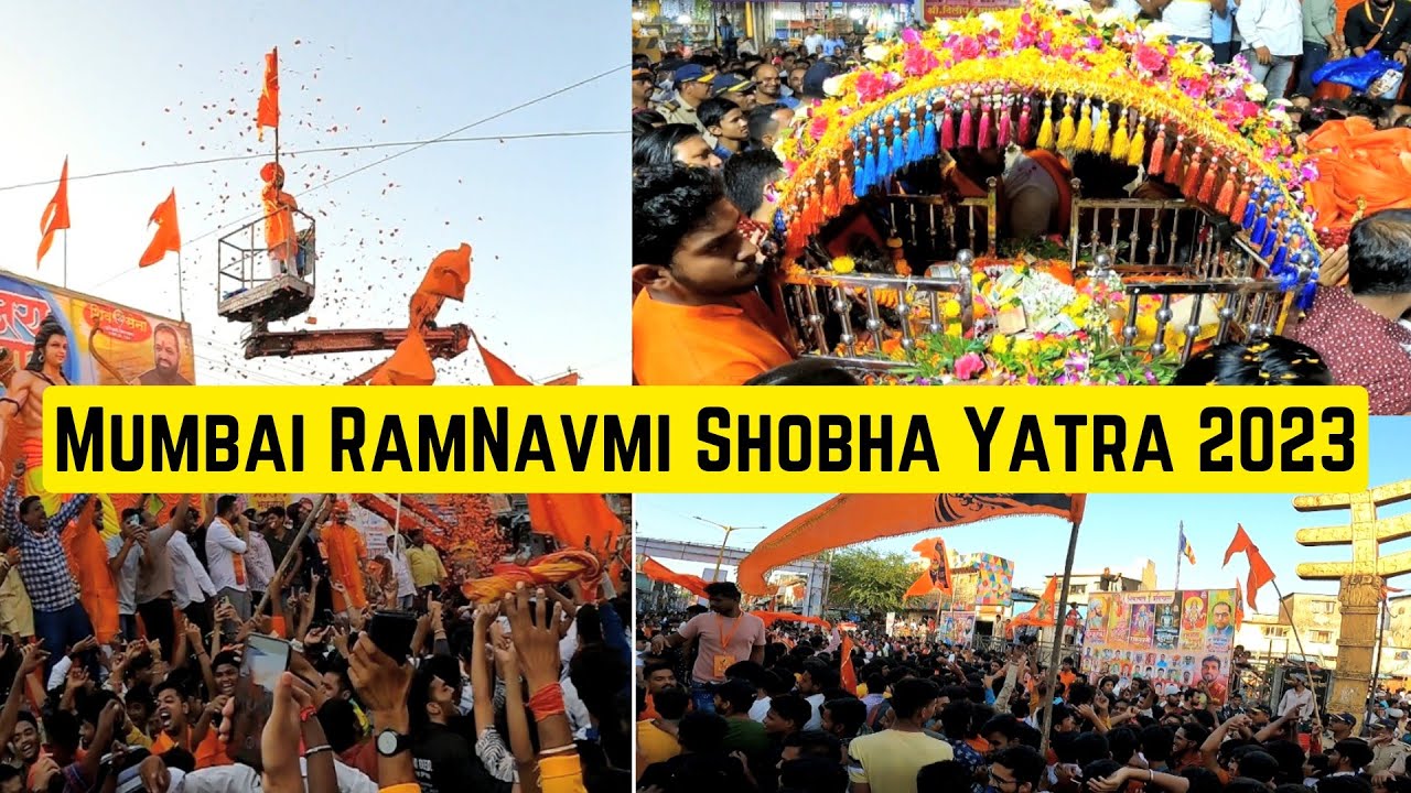 Mumbai Biggest Bajrang Dal Rally 2023😱 | RamNavmi Shobha Yatra 2023 | Kurla Bajrang Dal Shobha Yatra