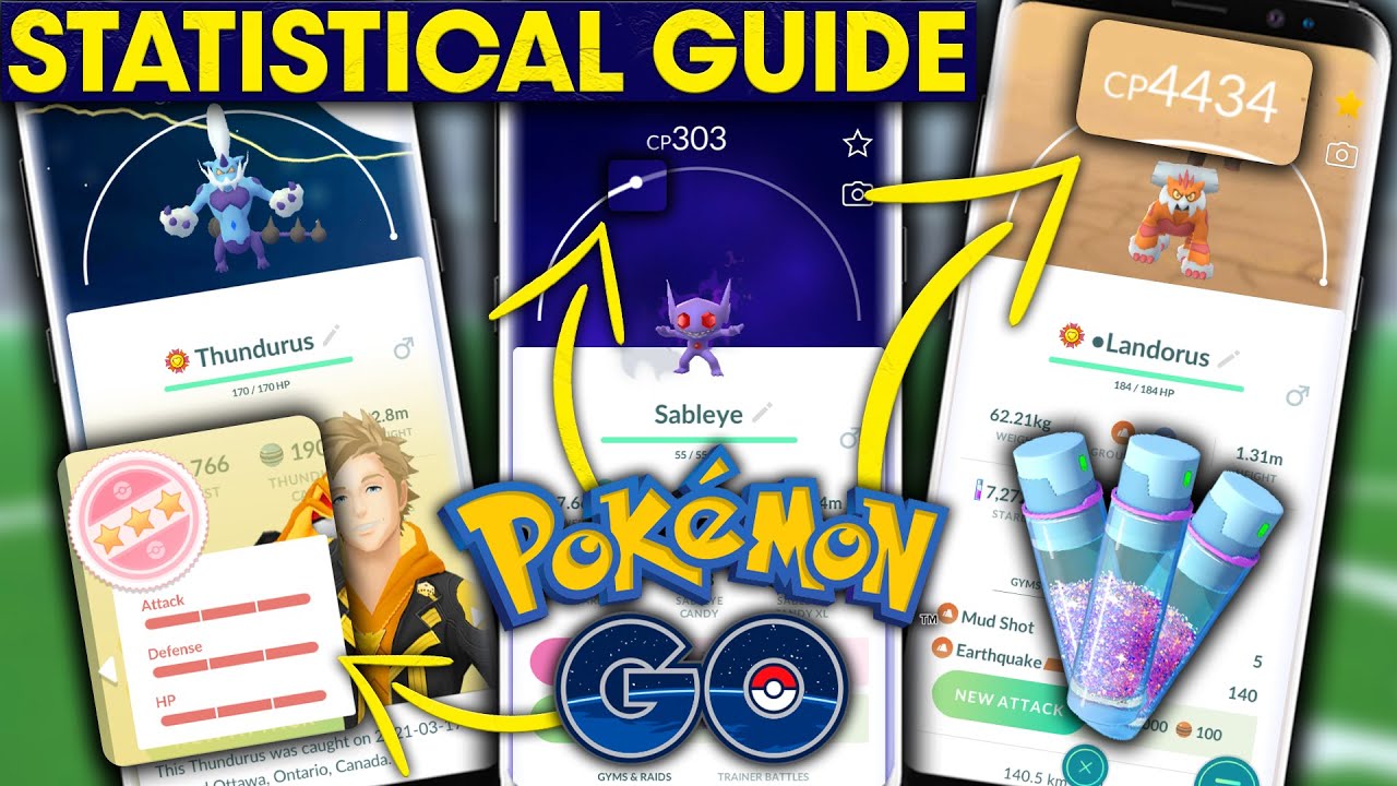 HOW IVS, CP & LEVELS WORK IN POKEMON GO | POKEMON STATS ULTIMATE GUIDE!