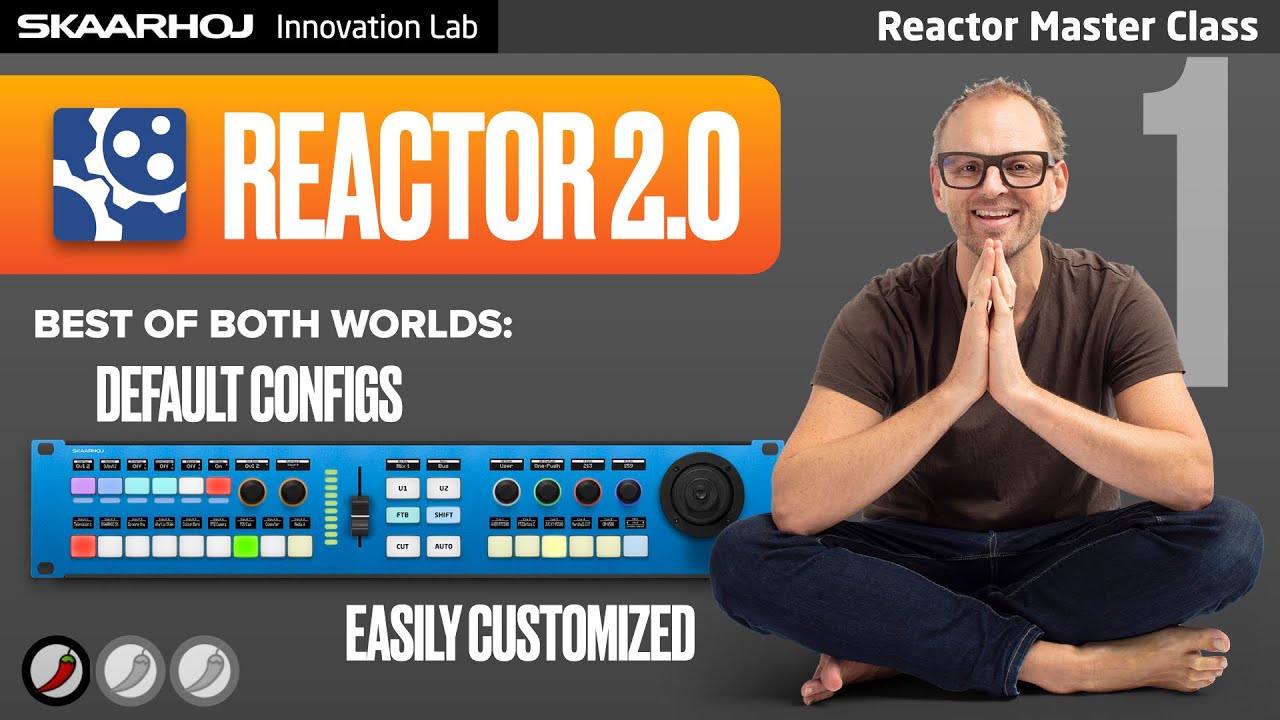Reactor 2.0: Easily Customize Default Configs for ATEM and PTZ Control