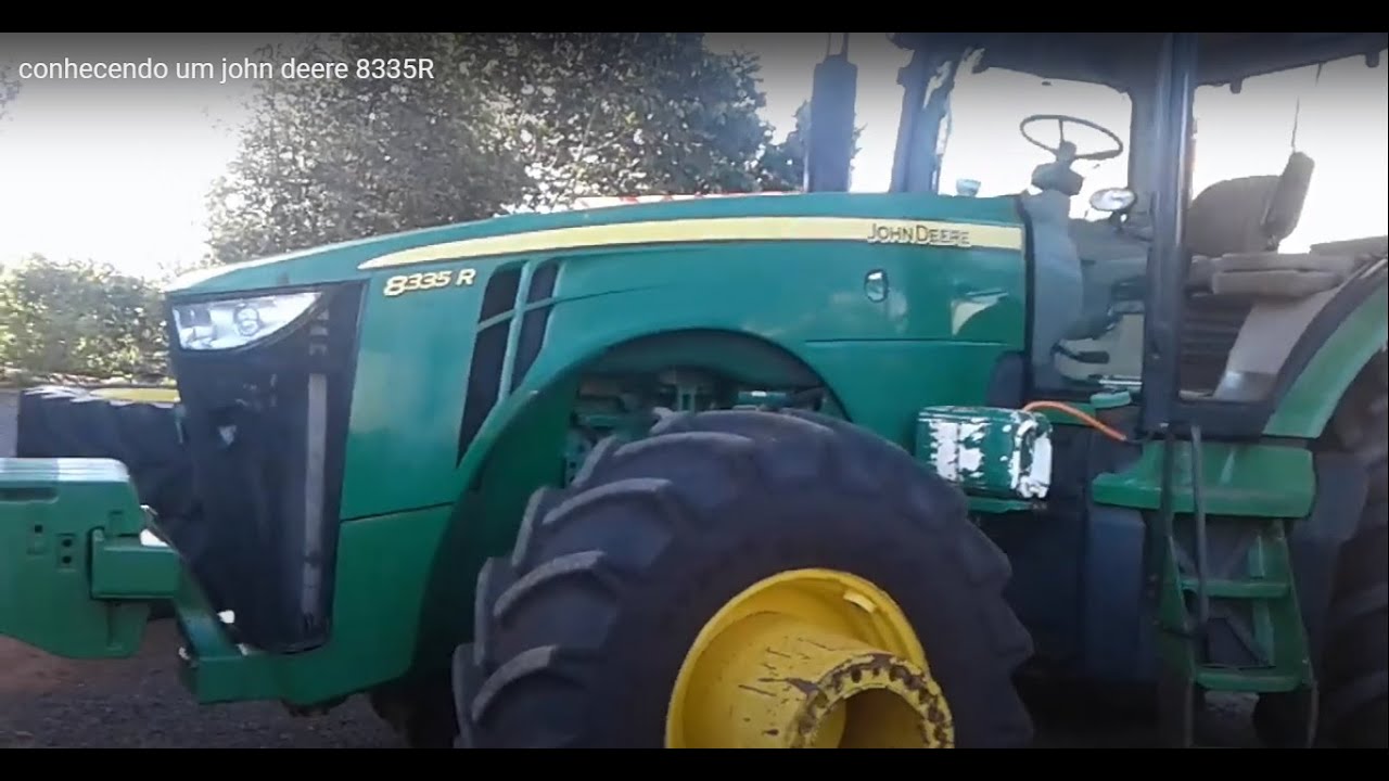conhecendo um john deere 8335R