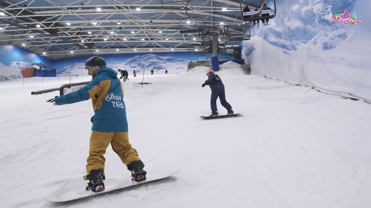 Técnica Snowboard. Giro corto. De Camino A La Cima Tv 4K