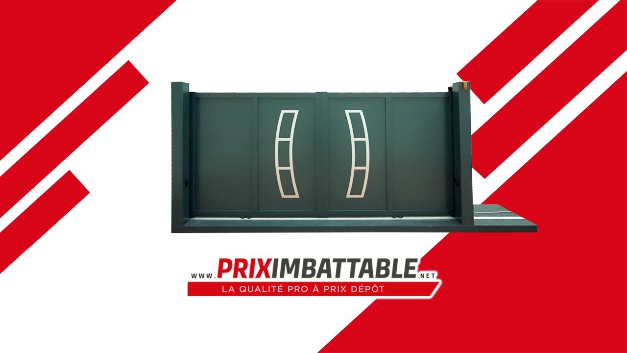 Portail coulissant moteur Sirius 1 pan