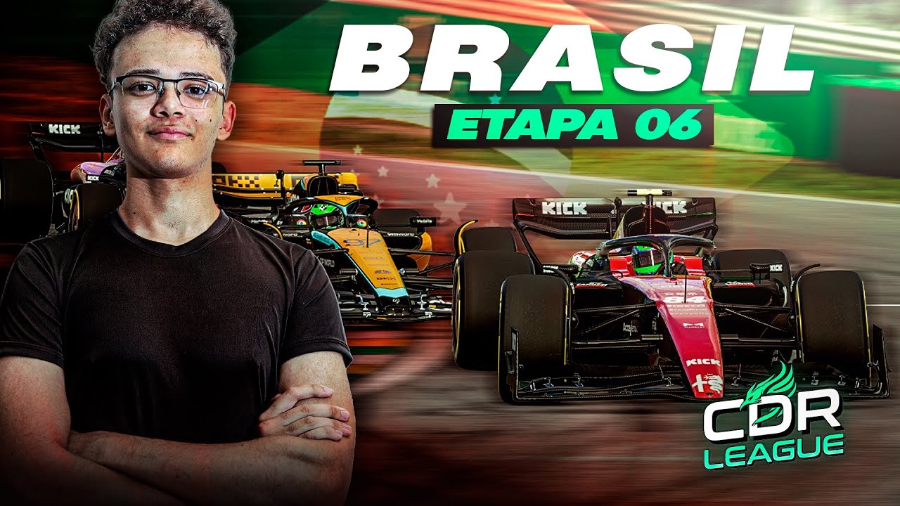 F1 23 - O GRID MAIS R&Aacute;PIDO DO BRASIL! - CDR League - Brasil #06