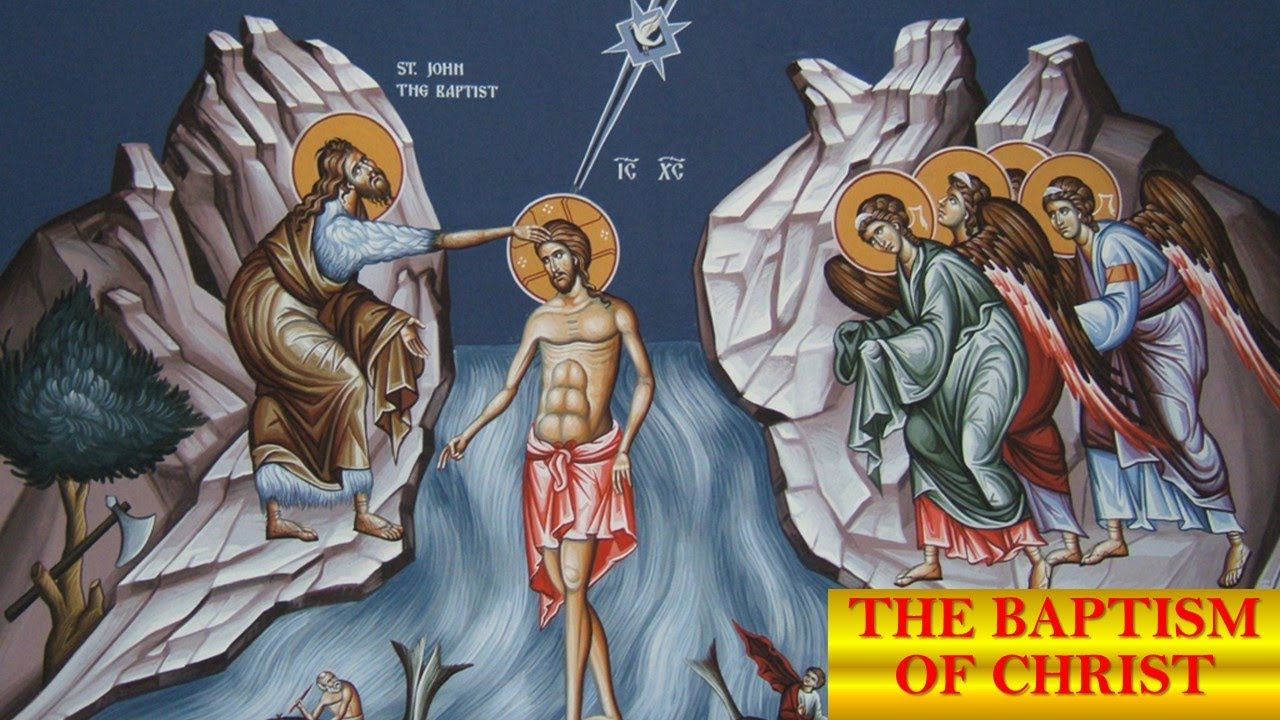 THE EUCHARIST - THE BAPTISM OF CHRIST - Sunday 11th January at 10am