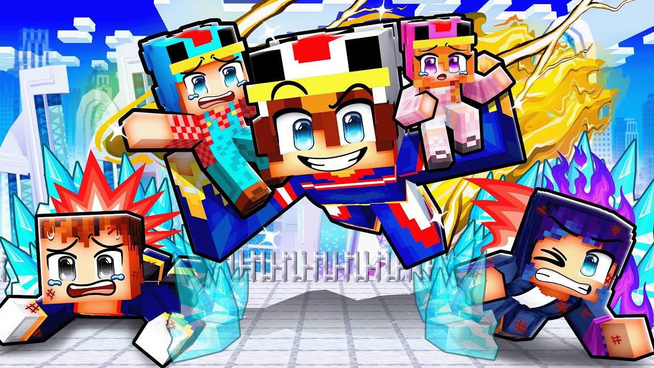 Le JOUR ou SHADO est DEVENU un SUPER HÉRO sur Minecraft !