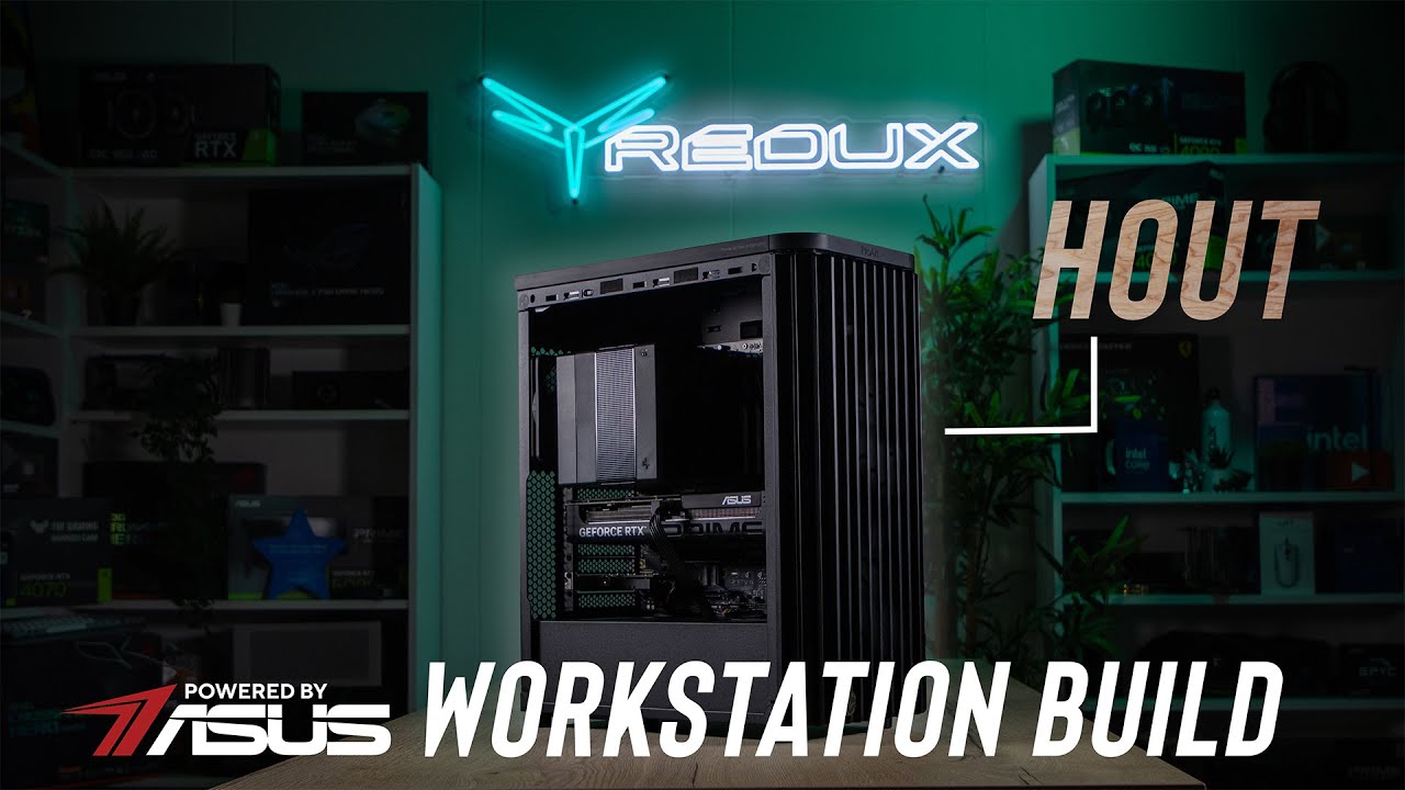 Professionele 4K video- en Fotobewerking PC bouwen!🚄 Redux Workstation Build - Powered by ASUS