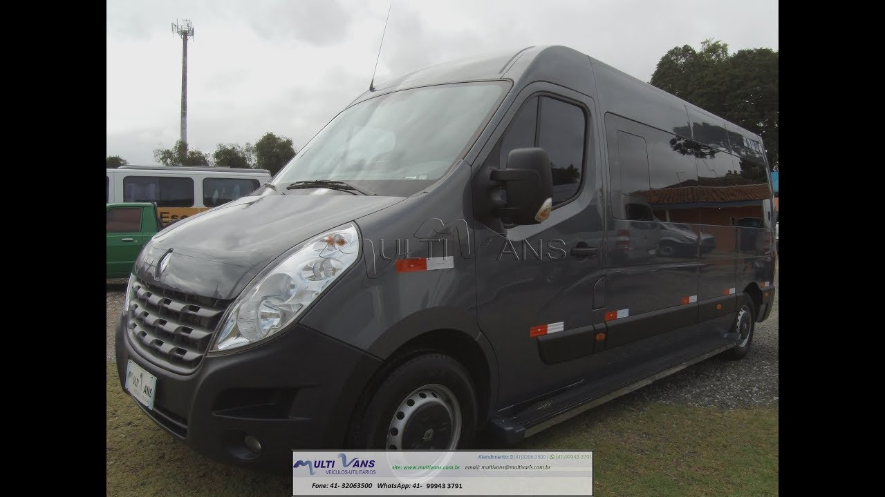 Renault Master Executiva 2016 - VANS ZERO KM, USADAS E SEMINOVAS &ndash; MULTIVANS