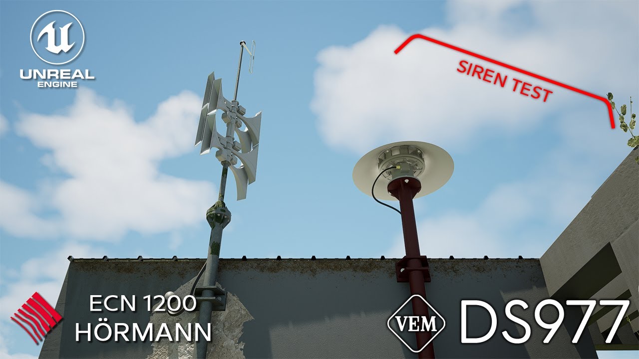 Unreal Engine 5 | Hörmann ECN 1200 + DS 977 (Now with animated rotor!) |