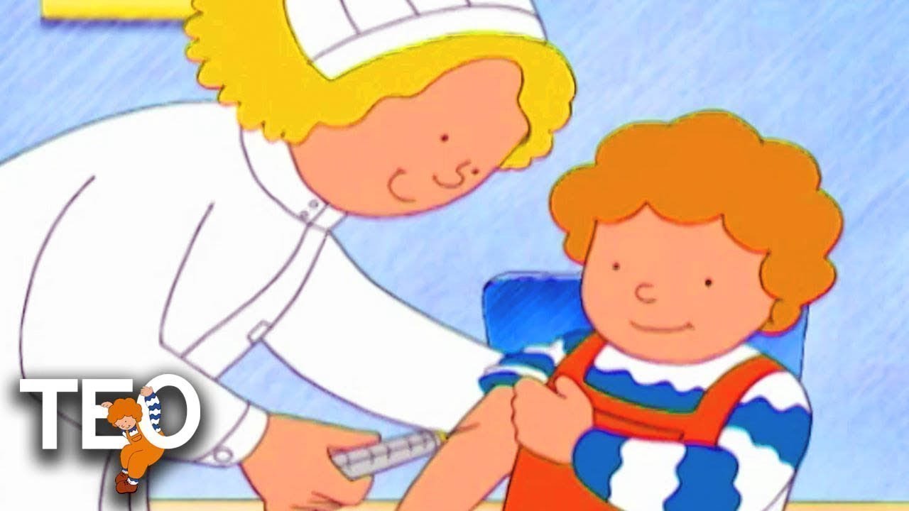 TEO | TEO SE VACUNA | LA ENFERMERA | Mejores momentos | Dibujos animados para niños en español
