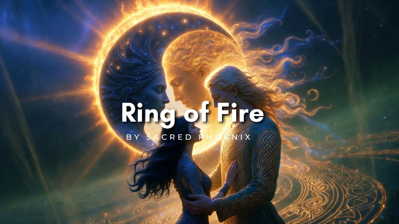 Огненное кольцо ⚔️🔥❤️🔥 Единство Солнца и Луны ☀️🌙 - Новолуние в Водолее 🌟