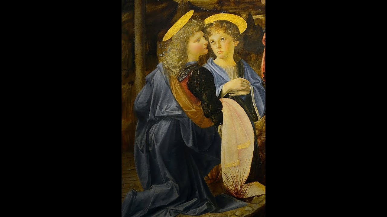 L'opera del lunedì, il Battesimo di Cristo di Andrea del Verrocchio