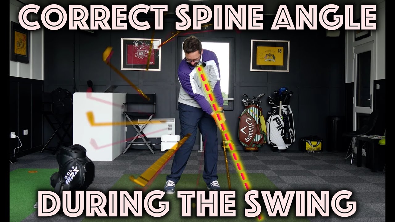 Correct Spine Angle During The Golf Swing