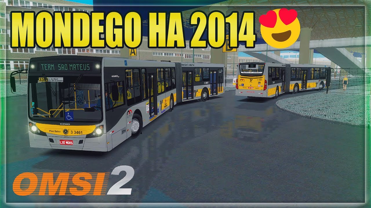 Caio Mondego HA 2014 L3D LINHA: 352A via ITAQUERA ! OMSI 2
