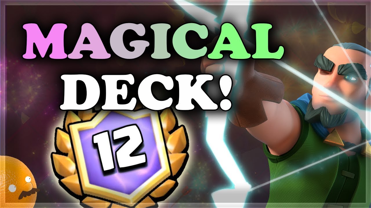 Magic Archer Bridge Spam Deck | Clash Royale 🍊
